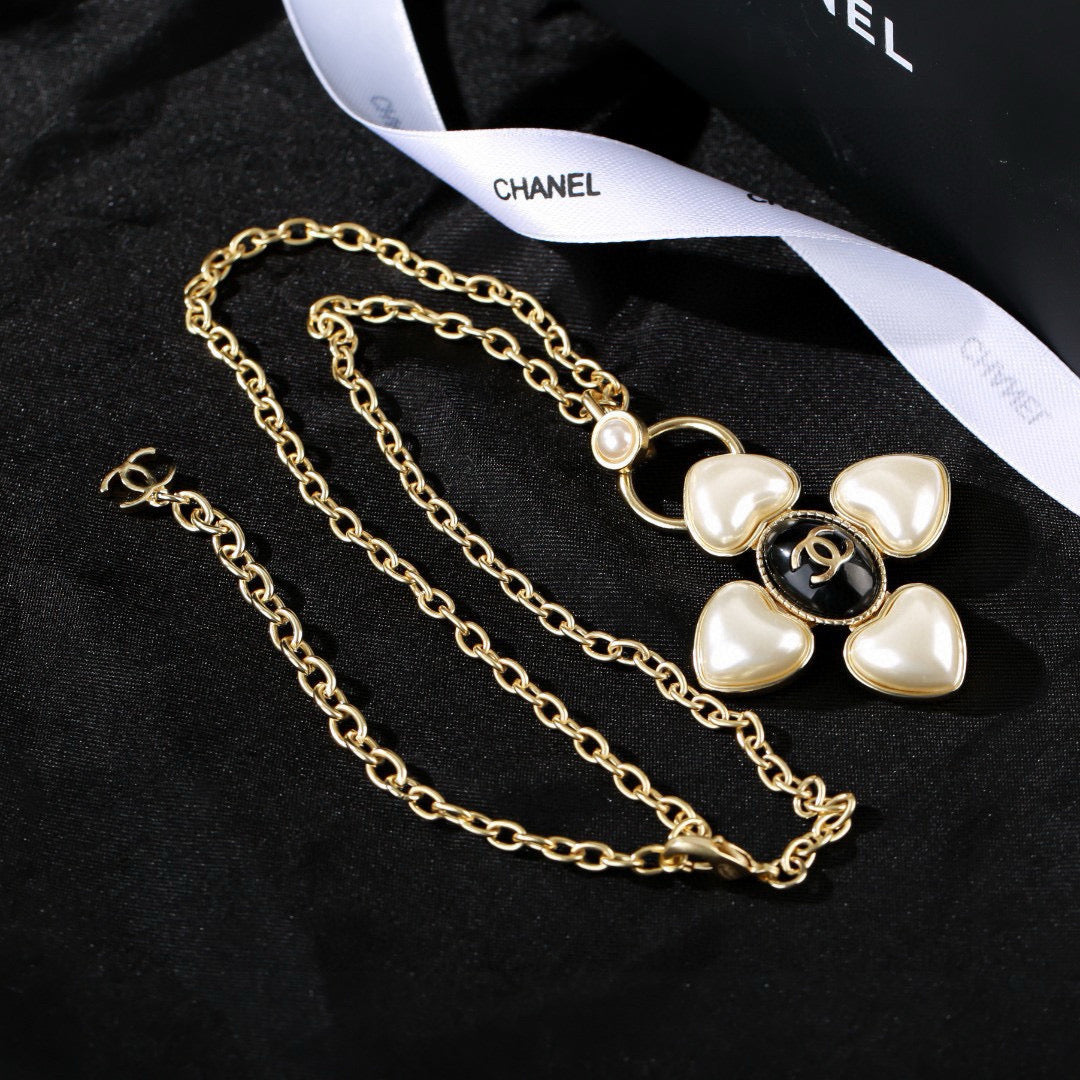 Martin Graham pendant necklace in polished metal-tone – main product view