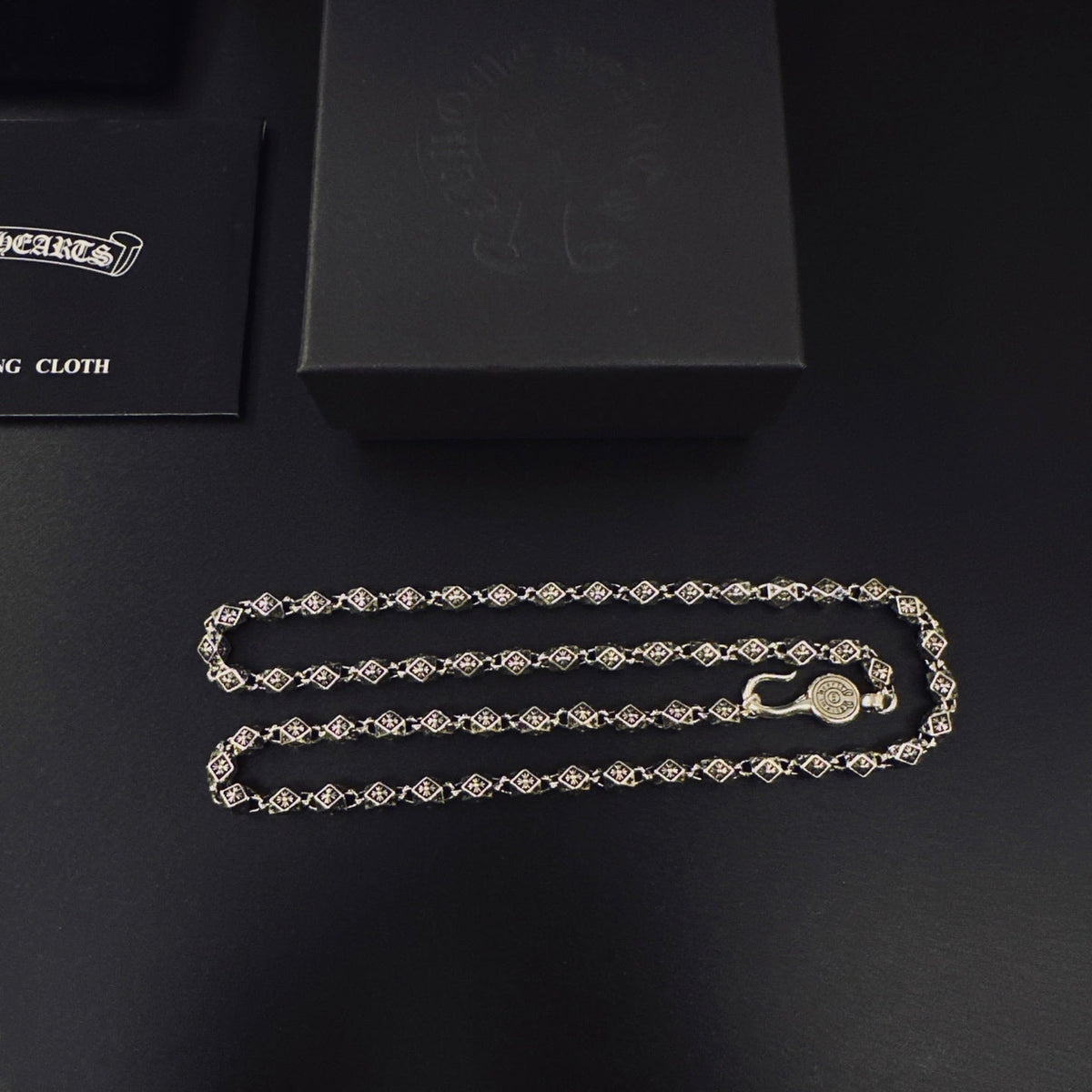 Martin Graham pendant necklace in polished metal-tone – main product view