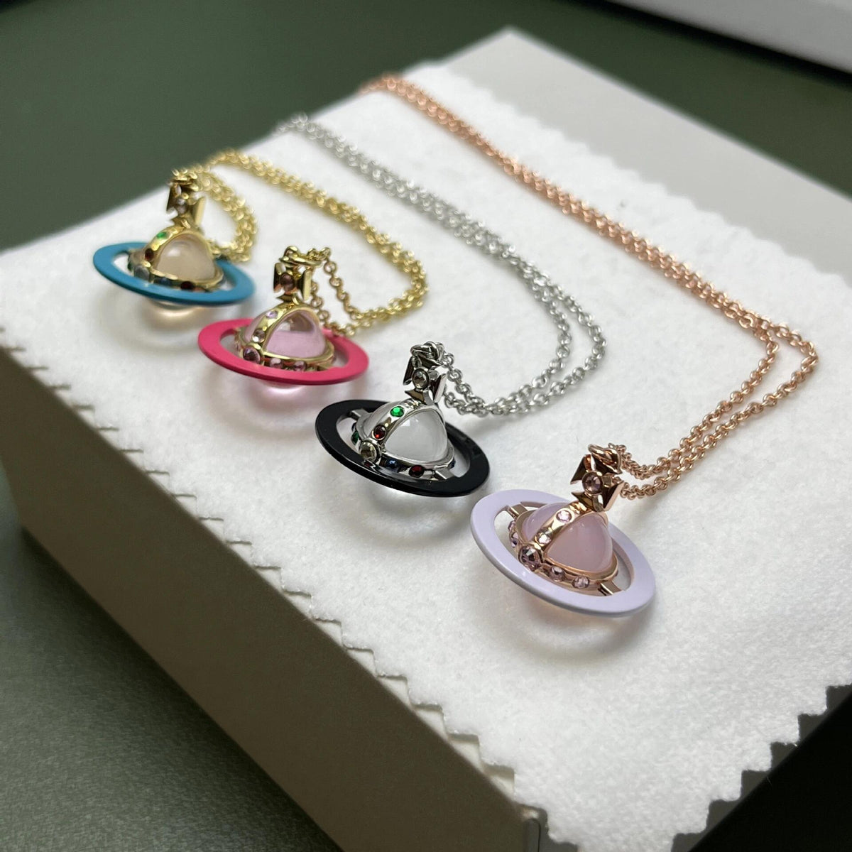 Martin Graham pendant necklace in polished metal-tone – main product view