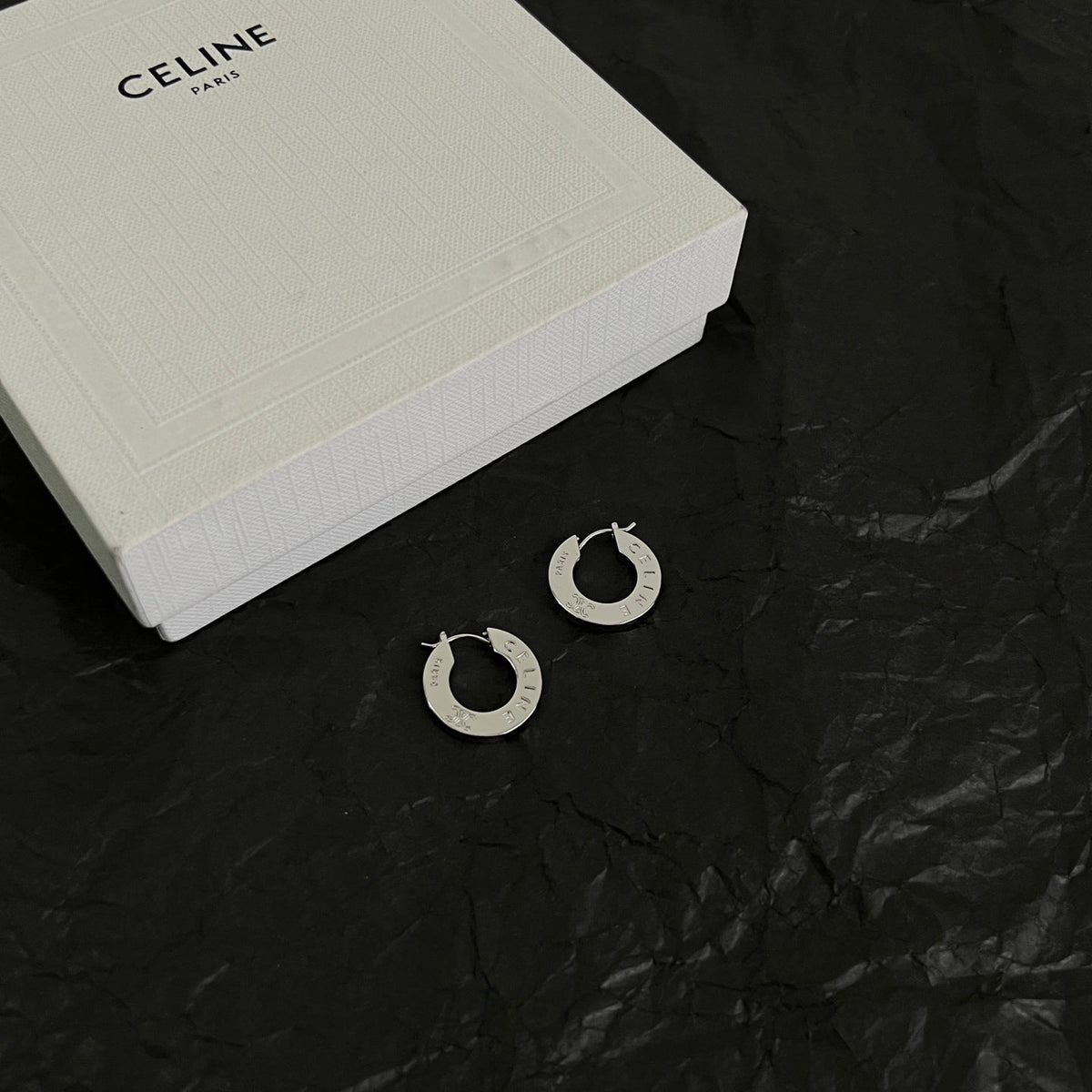 Martin Graham earrings in polished metal-tone – main product view