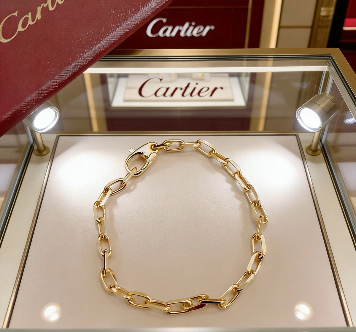 Martin Graham bracelet in polished metal-tone – main product view