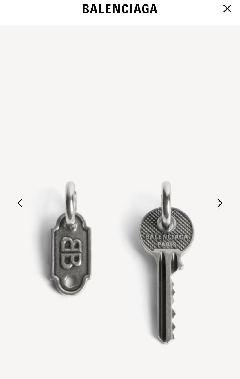 Martin Graham earrings in polished metal-tone – main product view