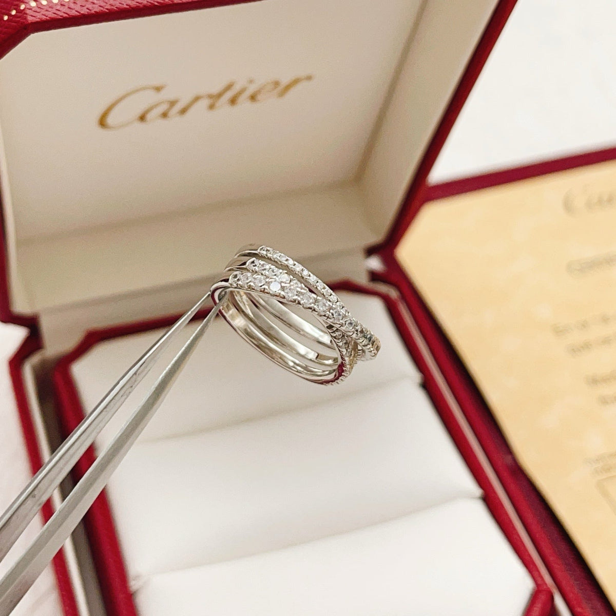 Martin Graham ring in polished metal-tone – main product view