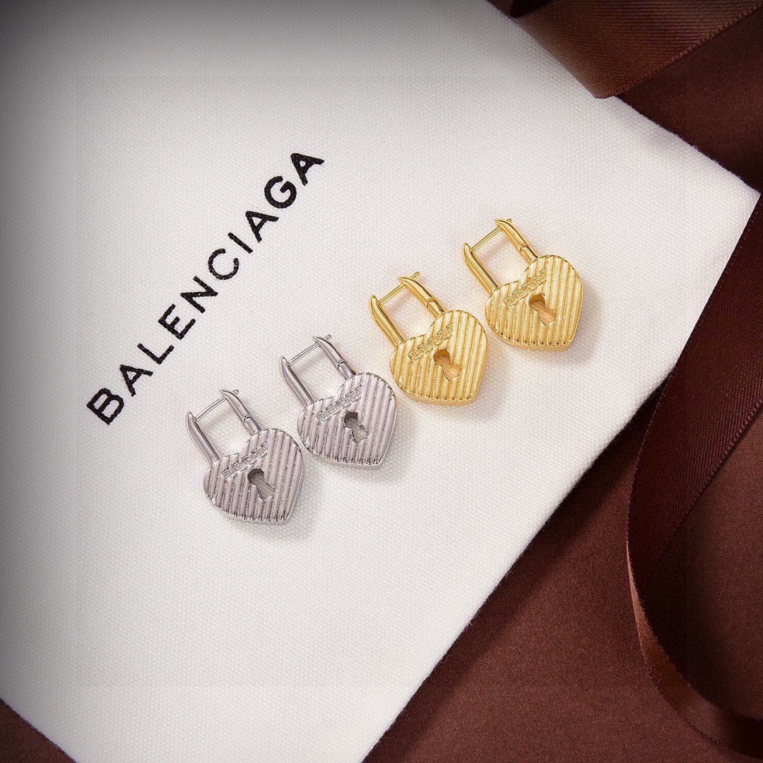 Martin Graham earrings in polished metal-tone – main product view