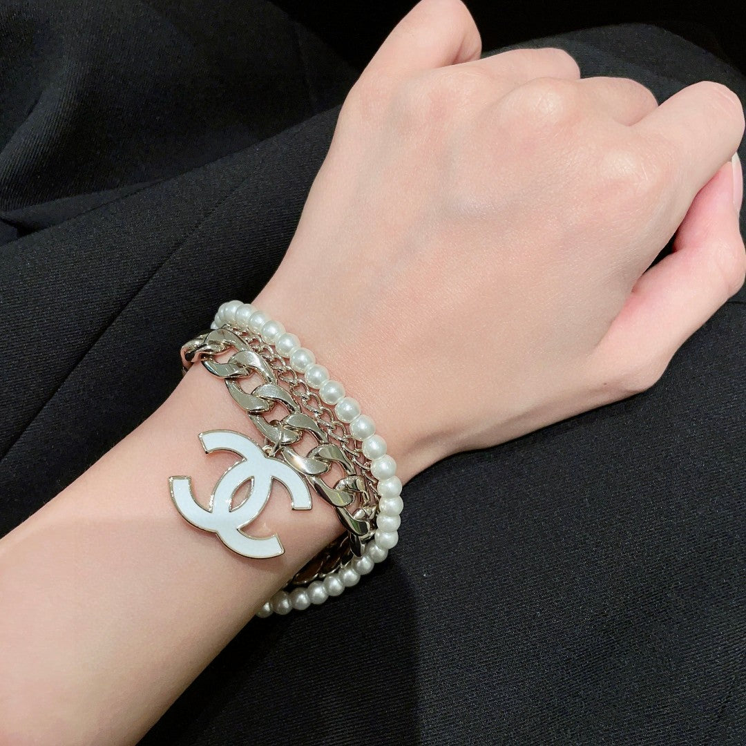 Martin Graham bracelet in polished metal-tone – main product view