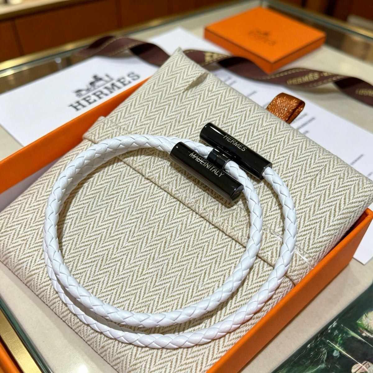 Martin Graham bracelet in polished metal-tone – main product view
