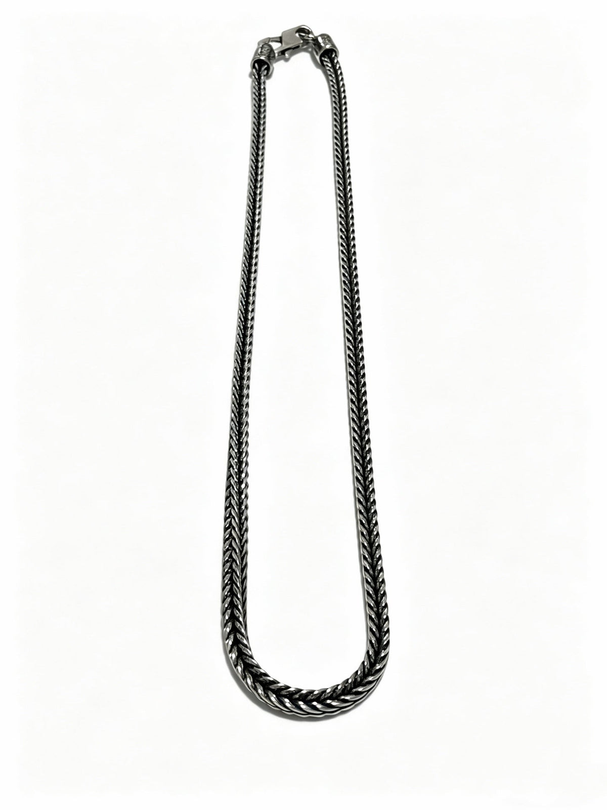 Martin Graham pendant necklace in polished metal-tone – main product view