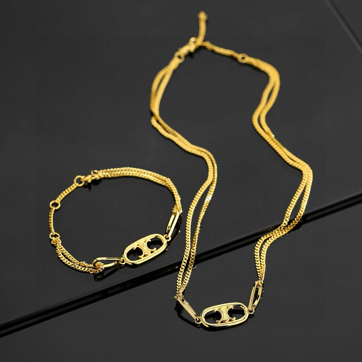 Martin Graham jewelry accessory in polished metal-tone – main product view