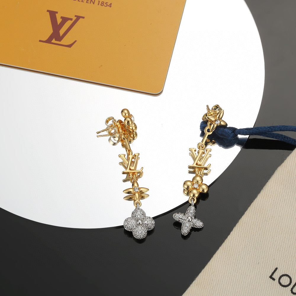 Martin Graham stud earrings in polished metal-tone – main product view