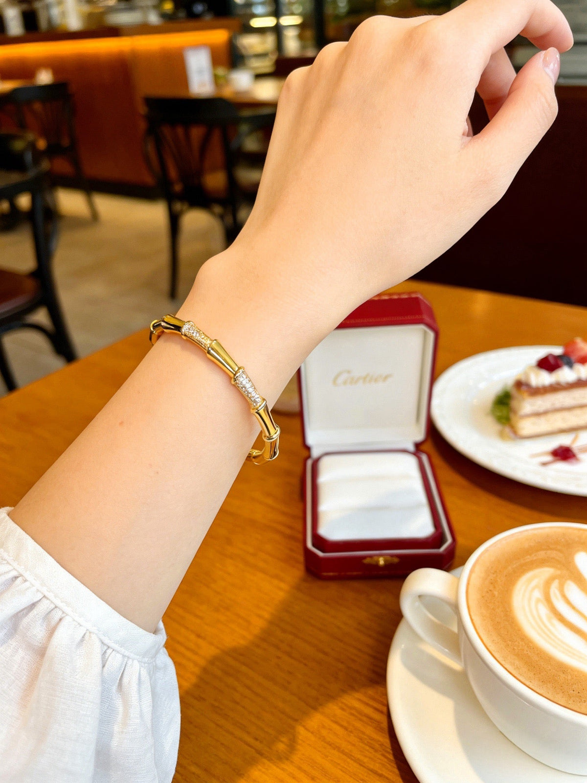 Martin Graham bracelet in polished metal-tone – main product view