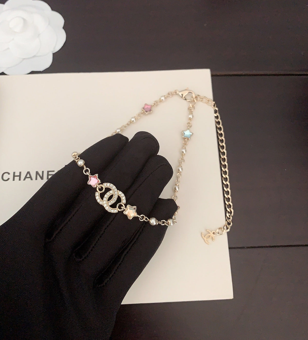 Martin Graham Signature pendant necklace in gold-tone – main product view