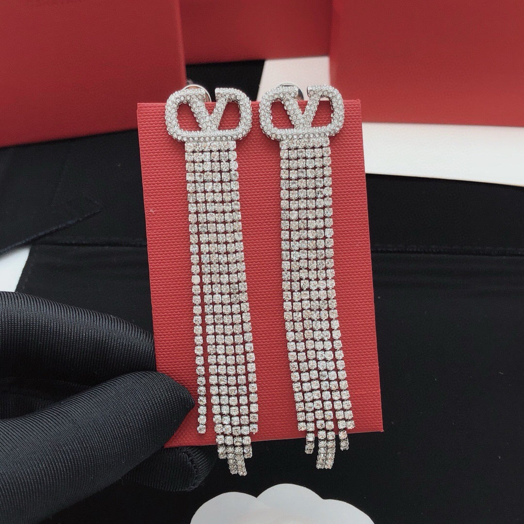Martin Graham stud earrings in polished metal-tone – main product view