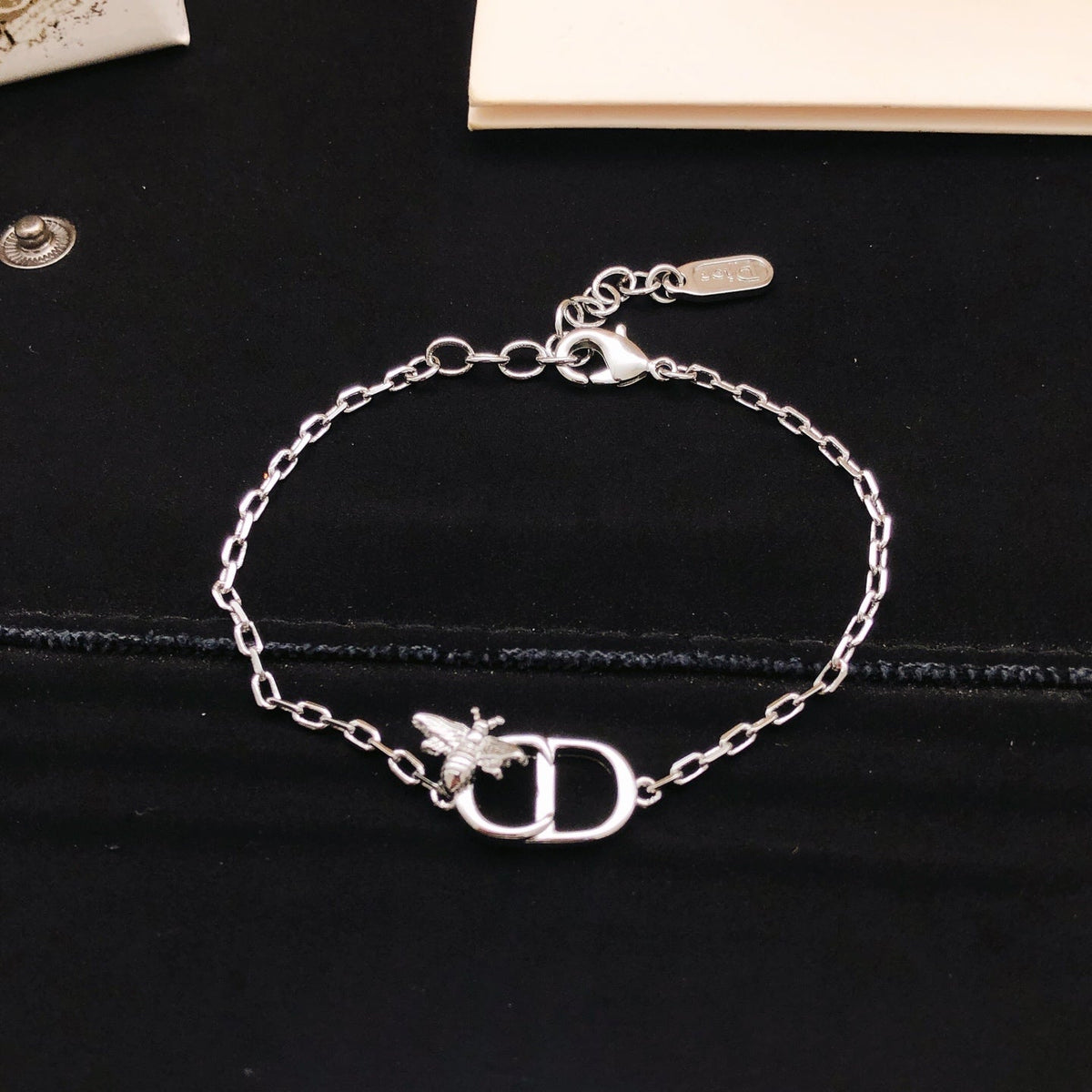 Martin Graham bracelet in polished metal-tone – main product view