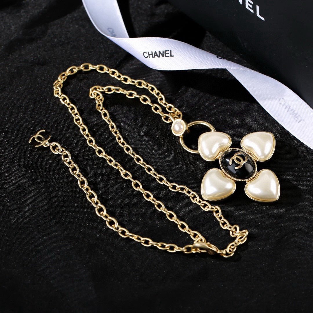 Martin Graham pendant necklace in polished metal-tone – main product view