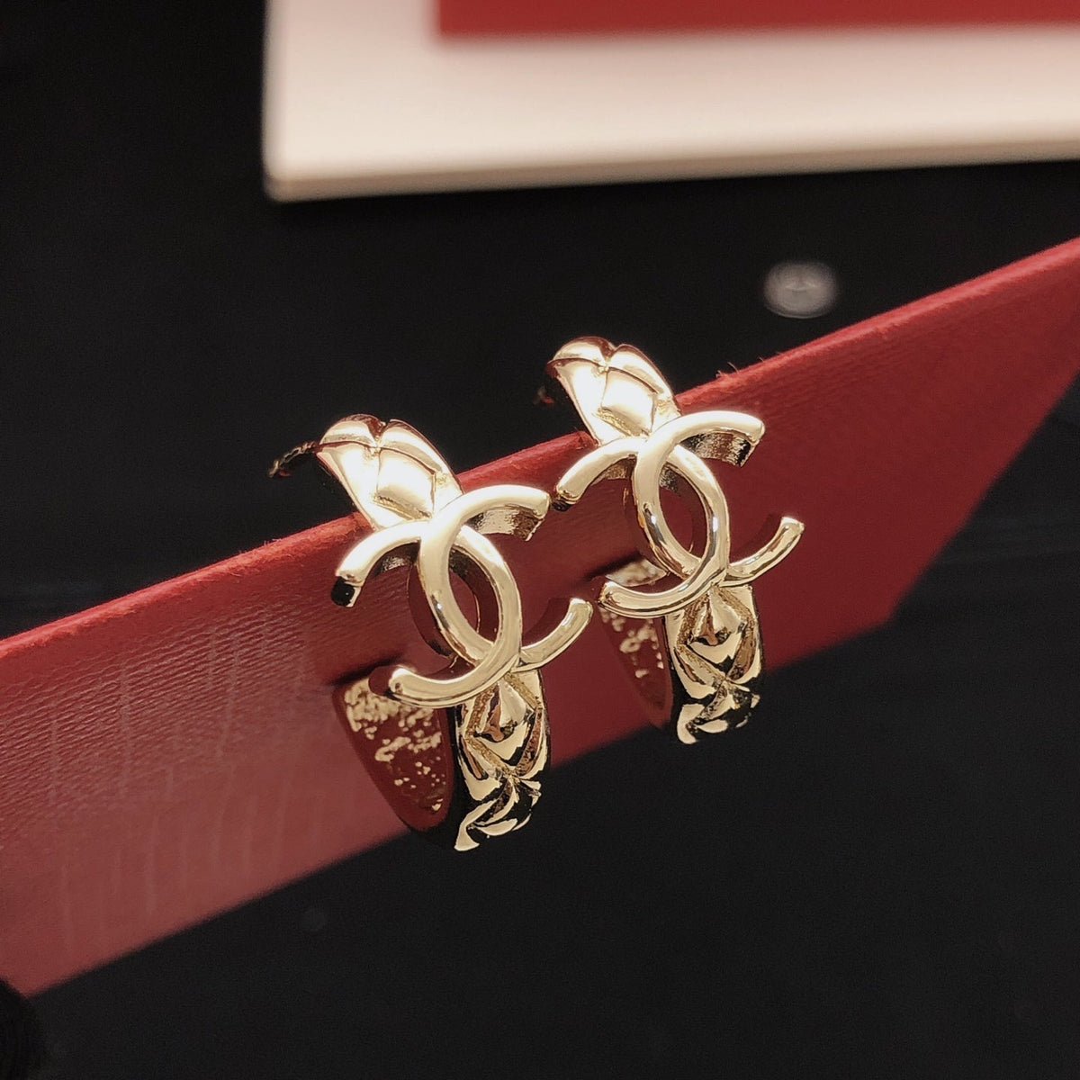 Martin Graham earrings in polished metal-tone – main product view