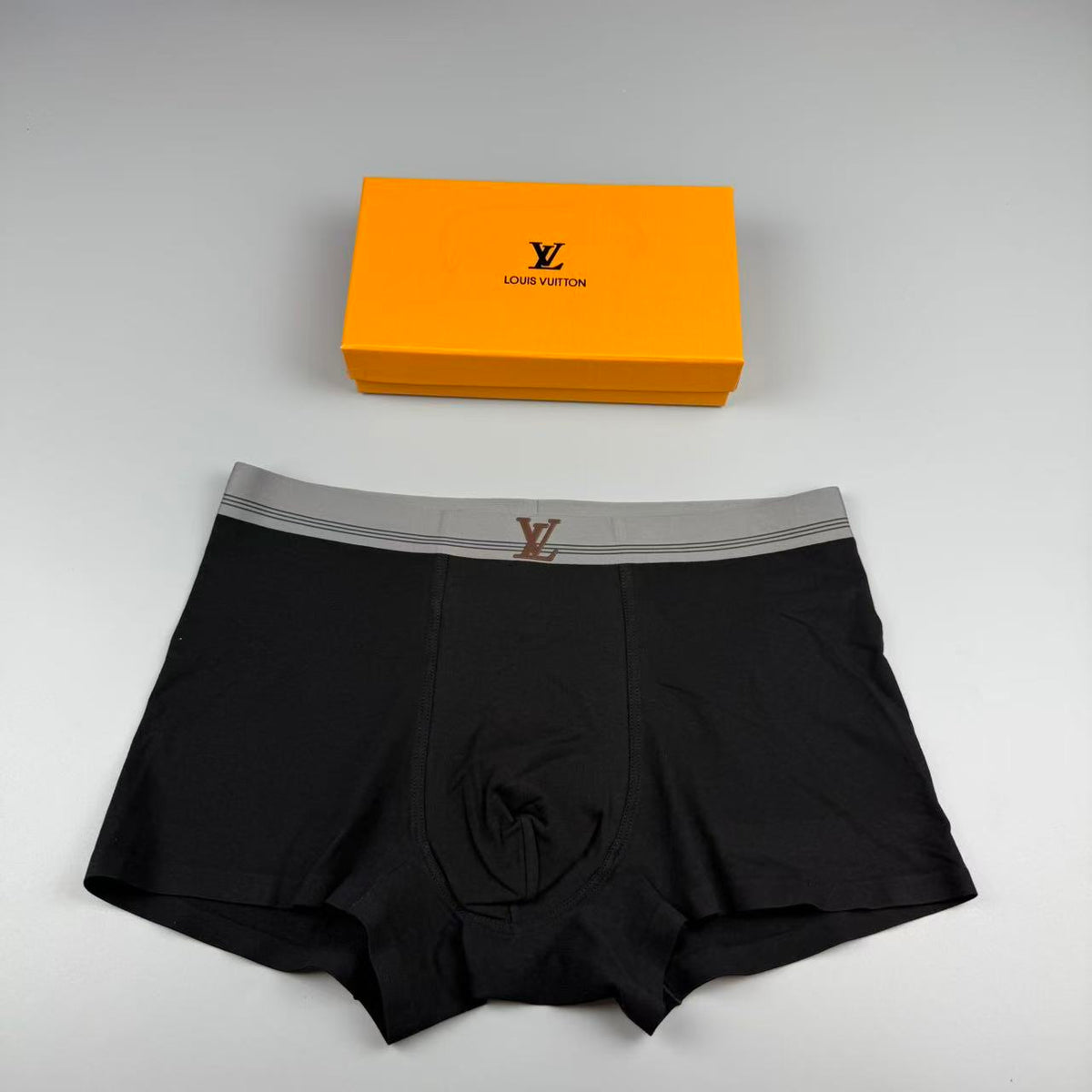 Louis Vuitton Logo Detail Men's Boxer Briefs - 3-Piece Box