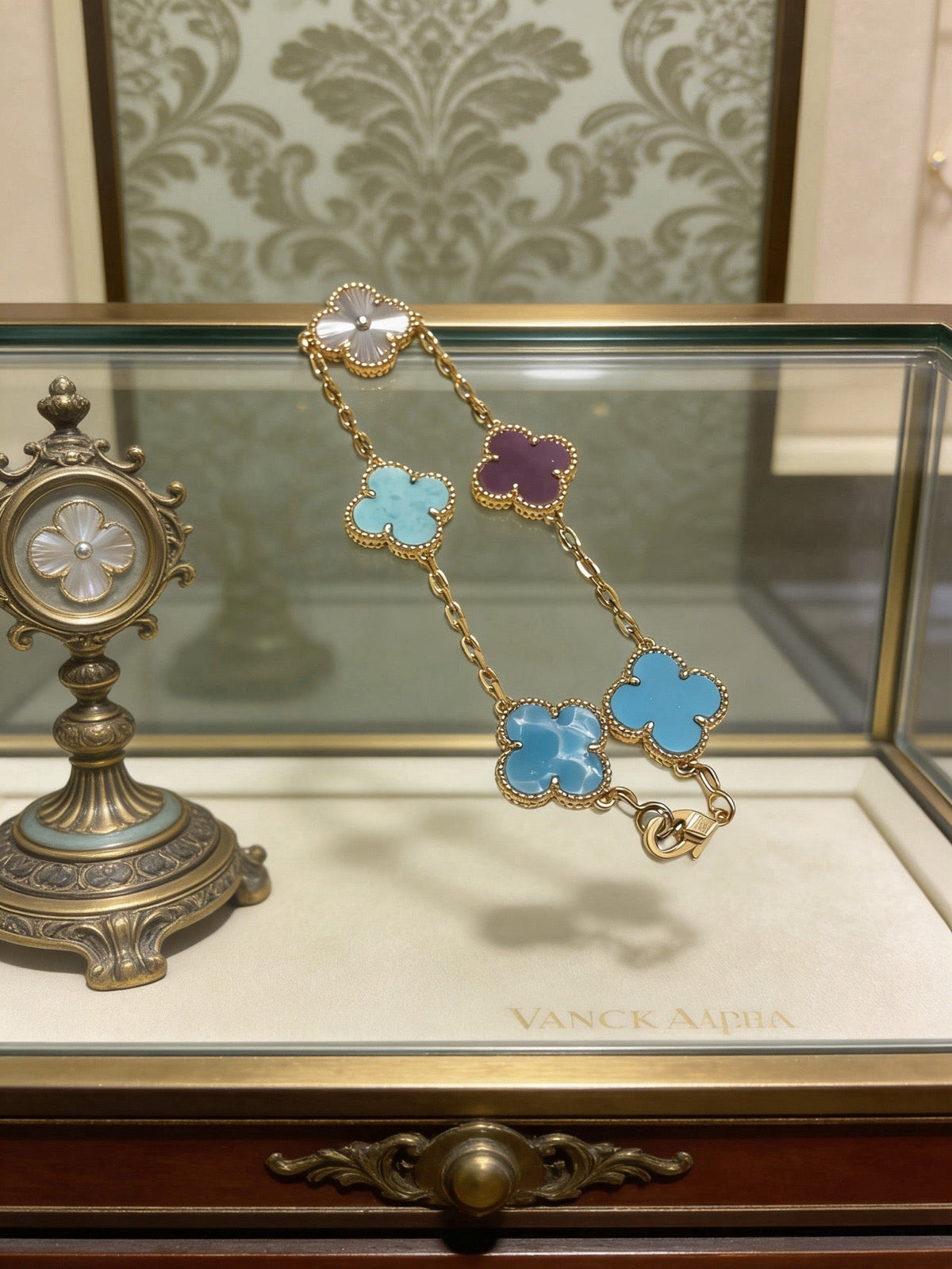 Martin Graham bracelet in polished metal-tone – main product view