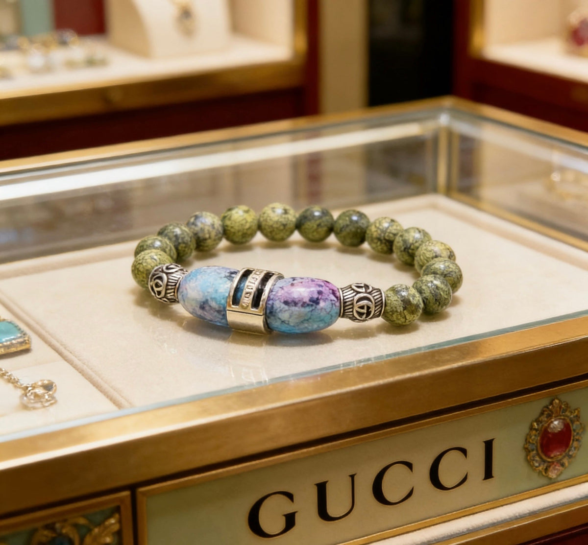 Martin Graham bracelet in polished metal-tone – main product view