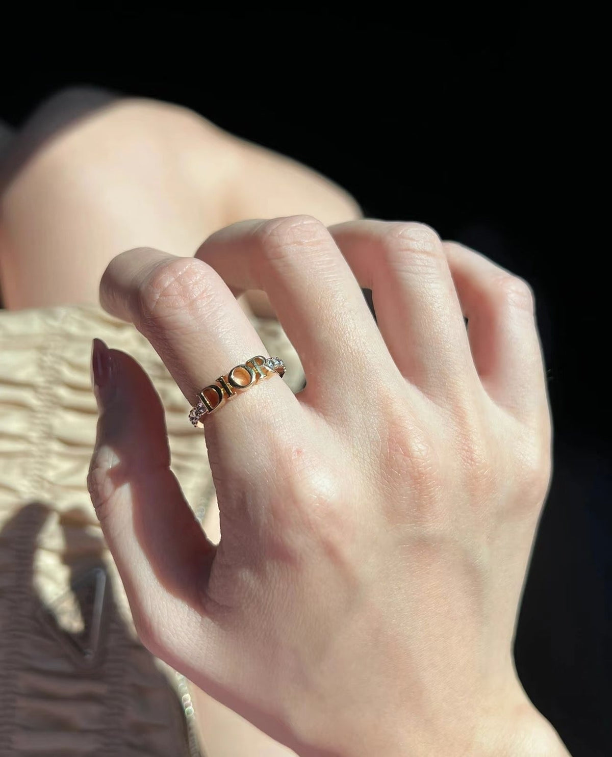 Martin Graham ring in polished metal-tone – main product view