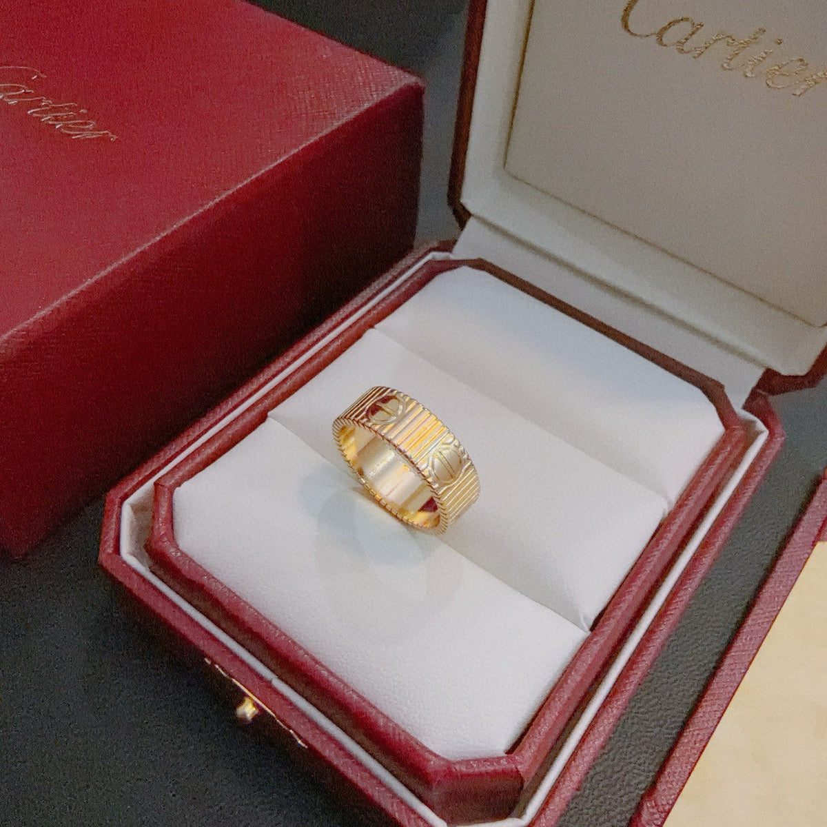Martin Graham ring in polished metal-tone – main product view