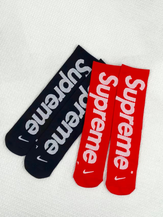 Supreme Logo Ankle Socks - 3-Pair Box