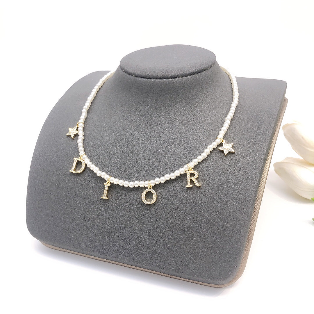 Martin Graham pendant necklace in polished metal-tone – main product view