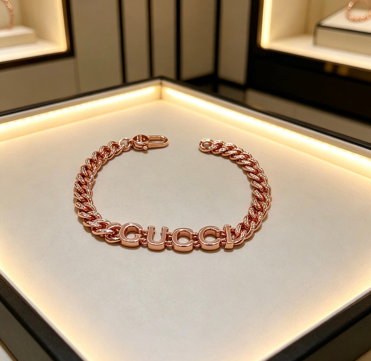 Martin Graham bracelet in polished metal-tone – main product view