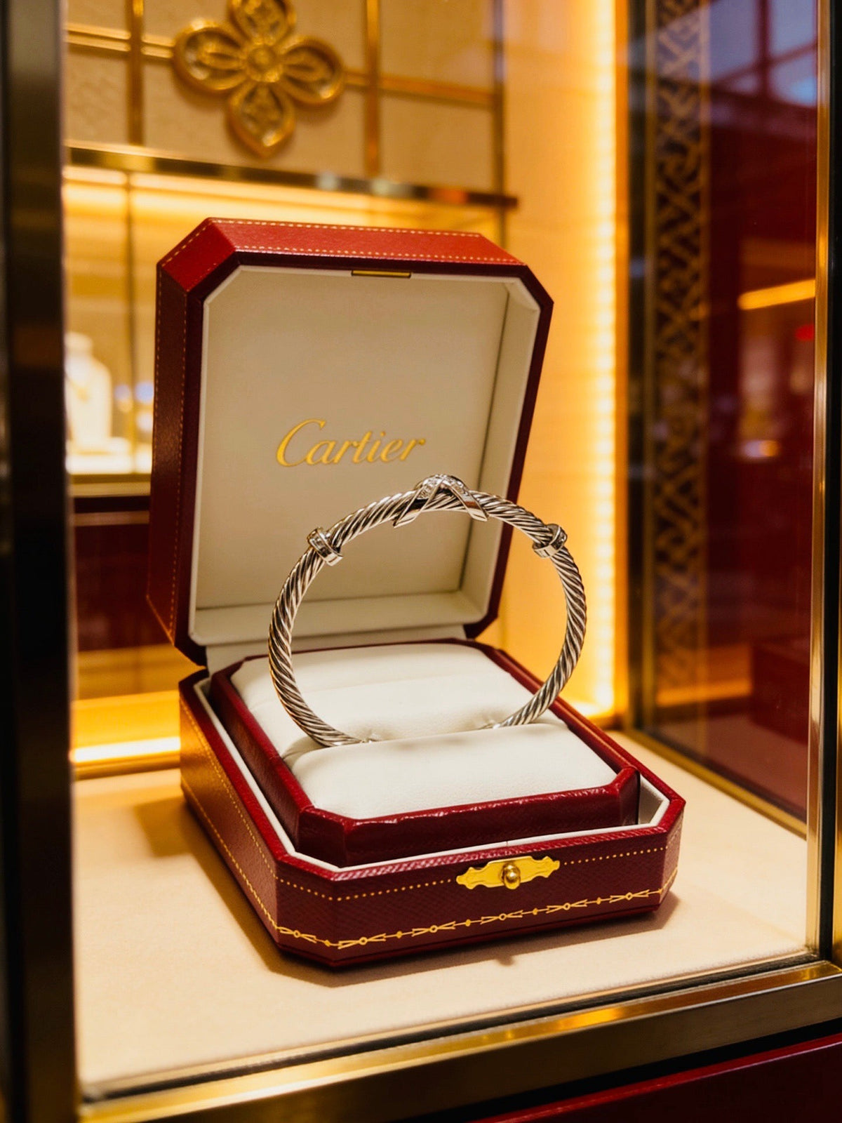 Martin Graham bracelet in polished metal-tone – main product view