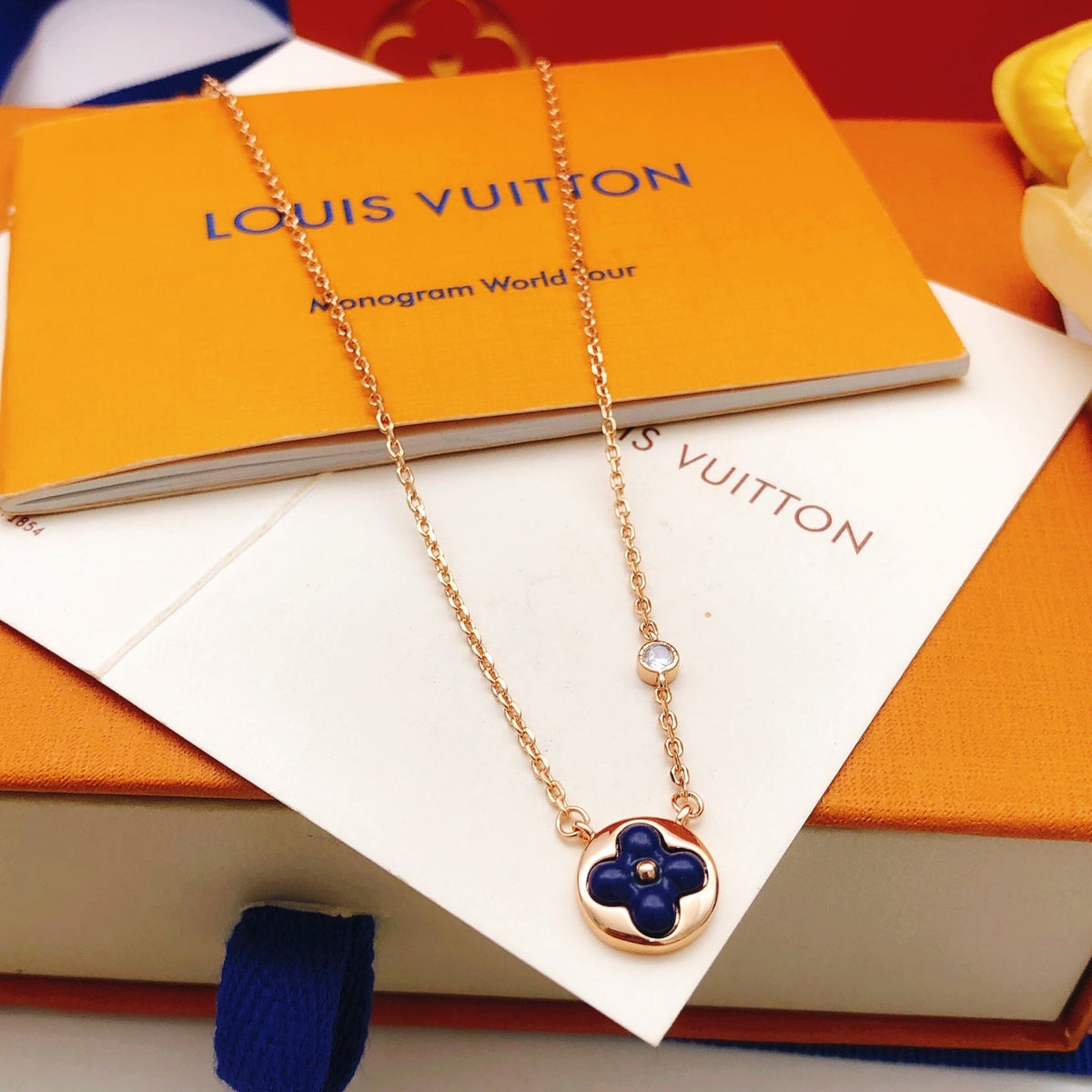 Martin Graham pendant necklace in polished metal-tone – main product view