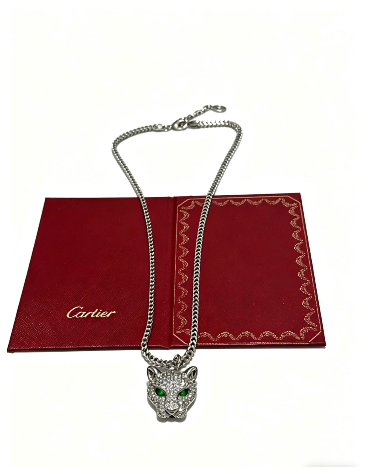 Martin Graham pendant necklace in polished metal-tone – main product view