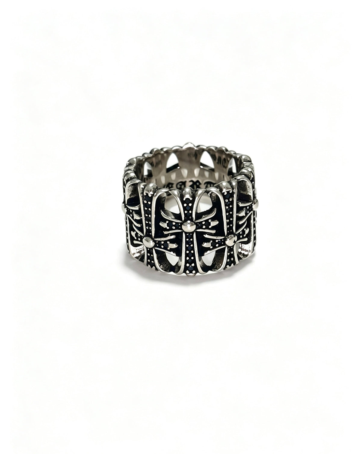 Martin Graham ring in polished metal-tone – main product view