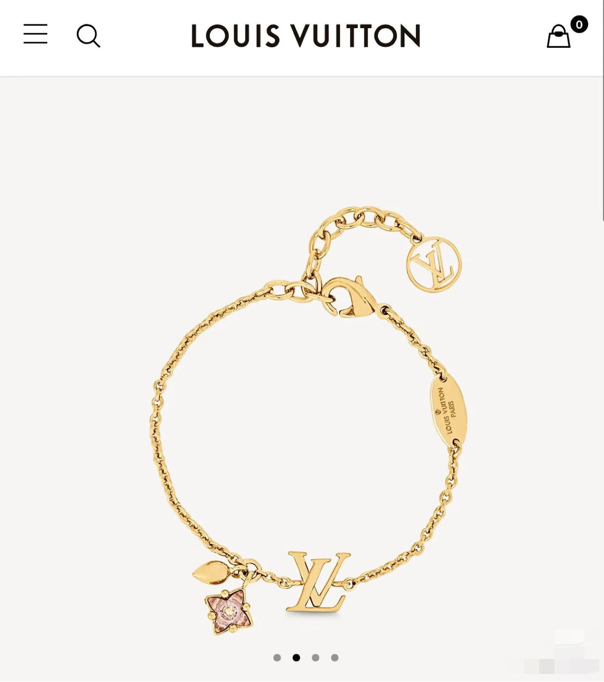 Martin Graham bracelet in polished metal-tone – main product view