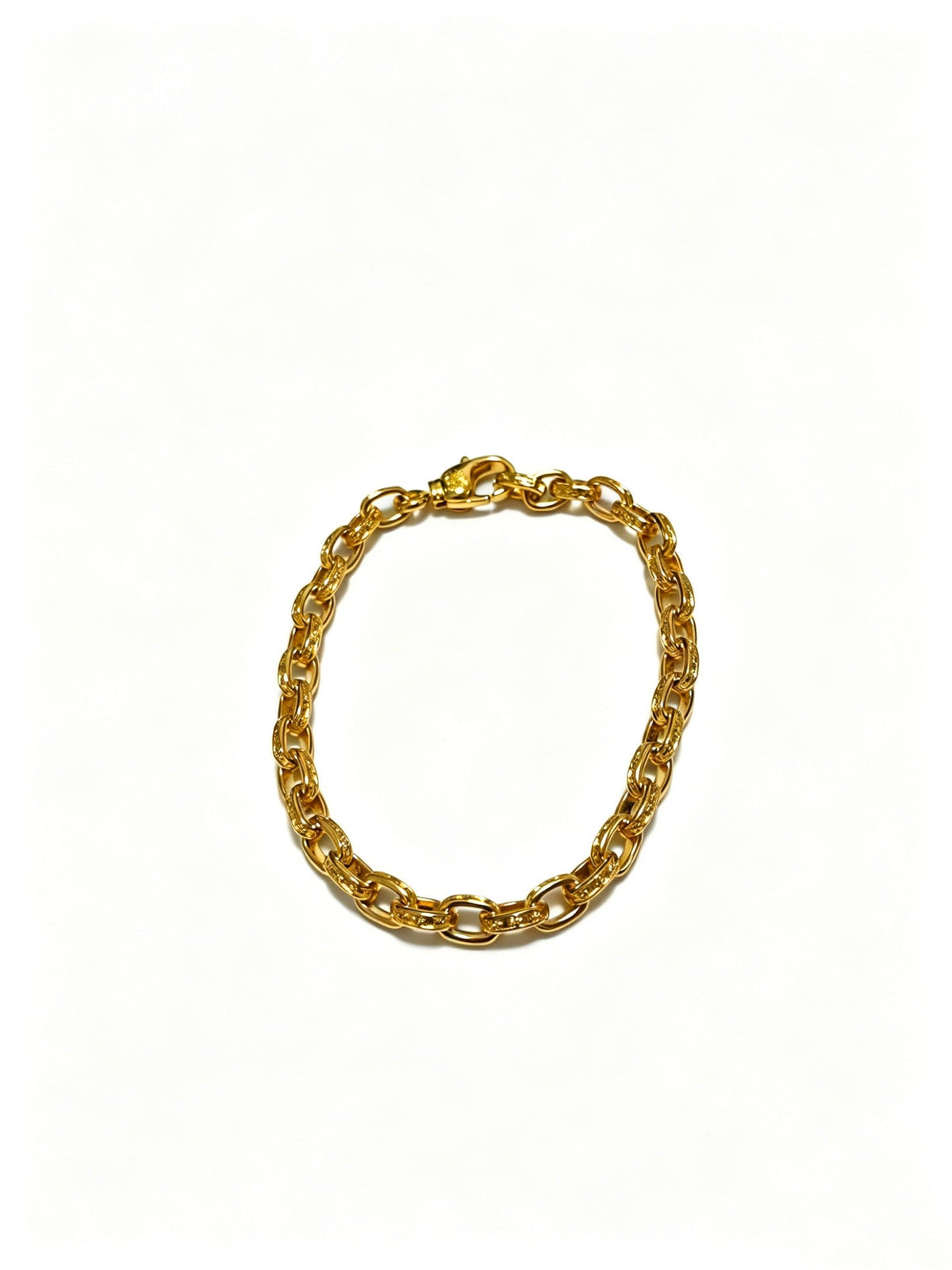 Martin Graham bracelet in polished metal-tone – main product view