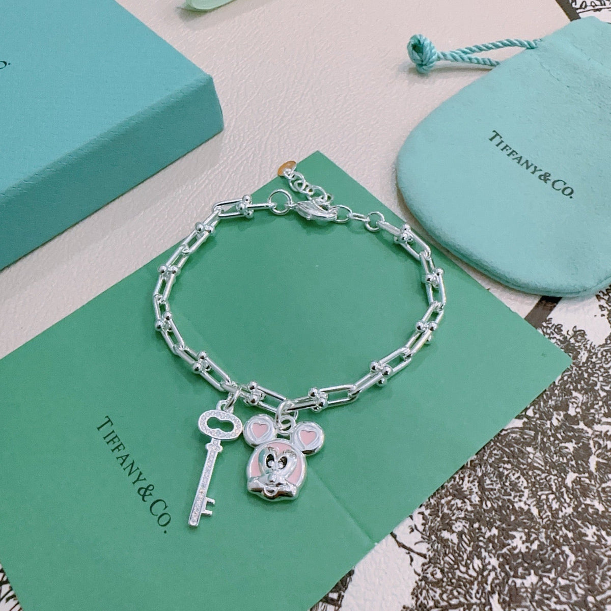 Martin Graham bracelet in polished metal-tone – main product view