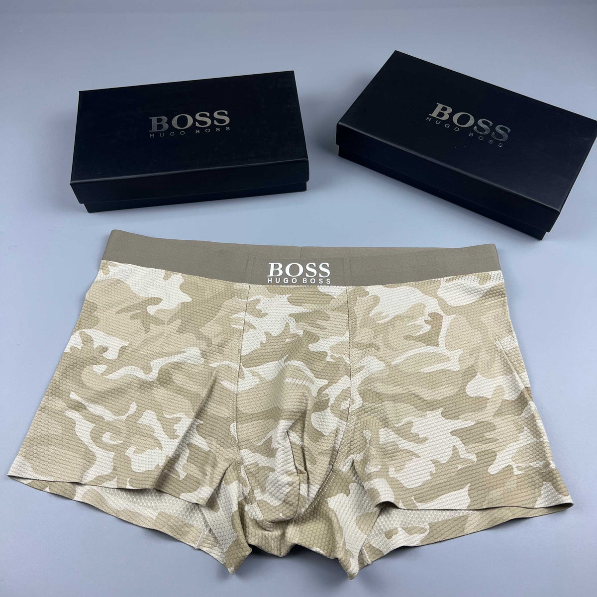 Boss 91/9 Modal-Spandex Breathable Men's Boxer Briefs – 3-Pack