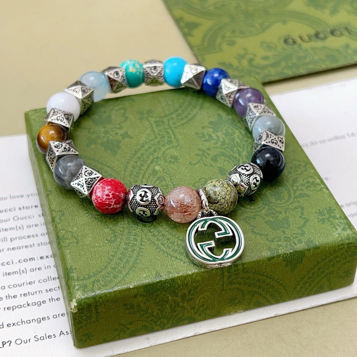 Martin Graham bracelet in polished metal-tone – main product view