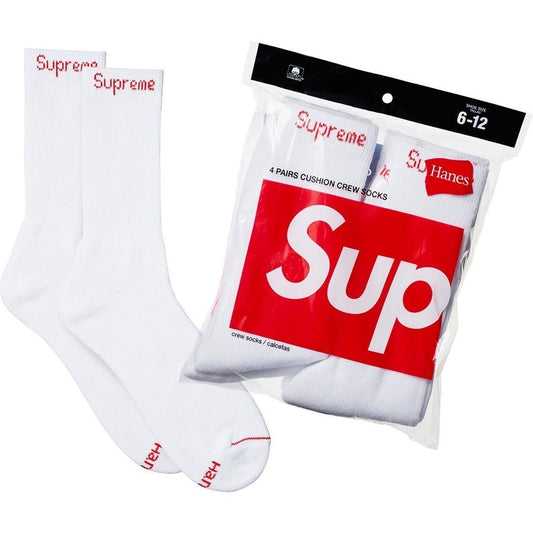 Unbranded Cotton Crew Socks - 4-Pair Set