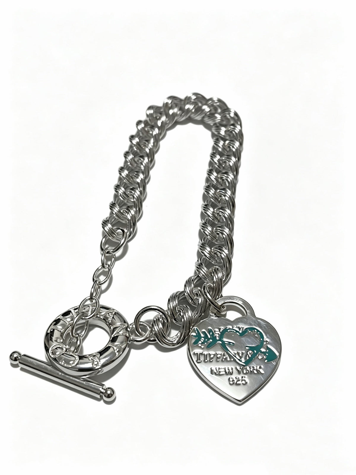 Martin Graham bracelet in polished metal-tone – main product view