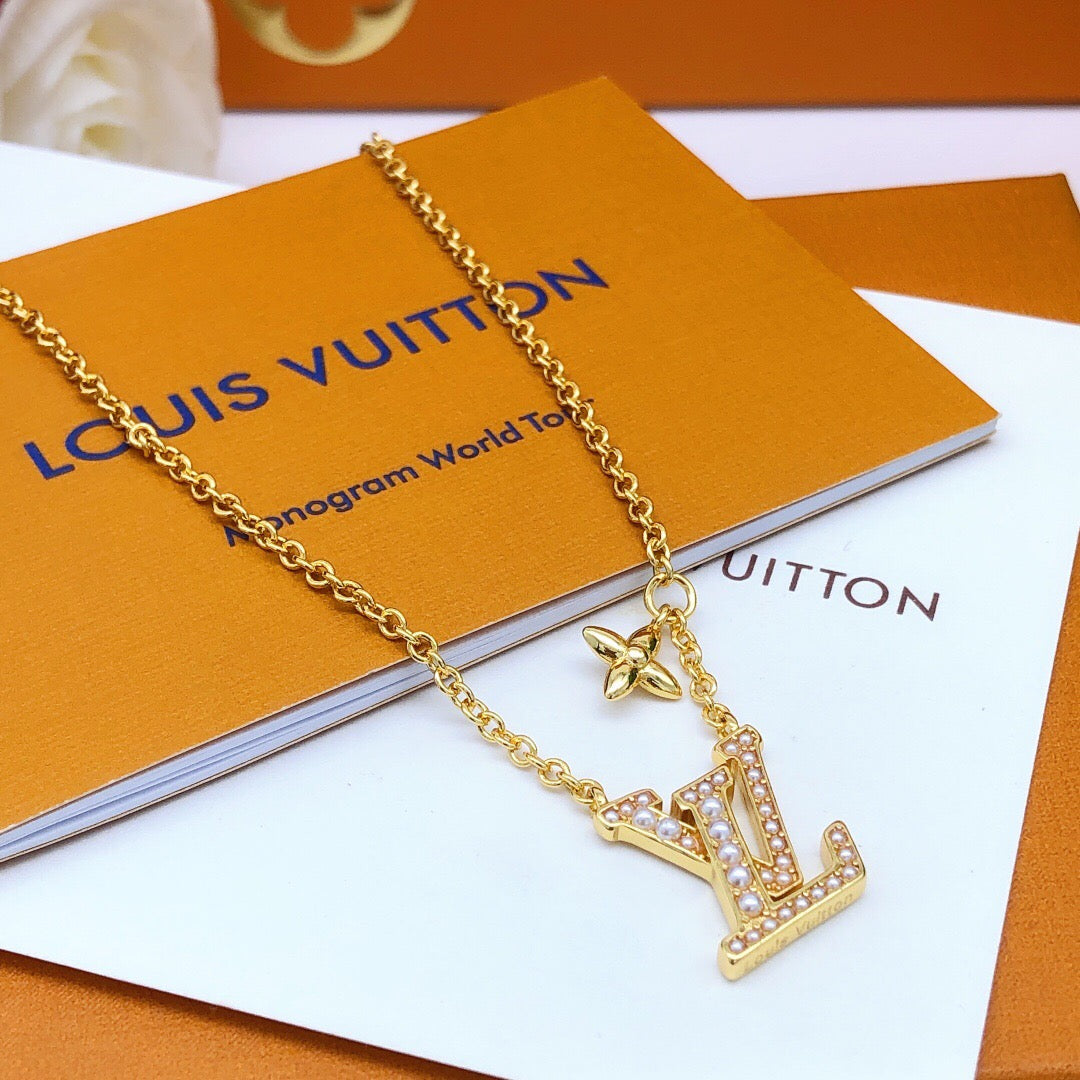 Martin Graham pendant necklace in polished metal-tone – main product view