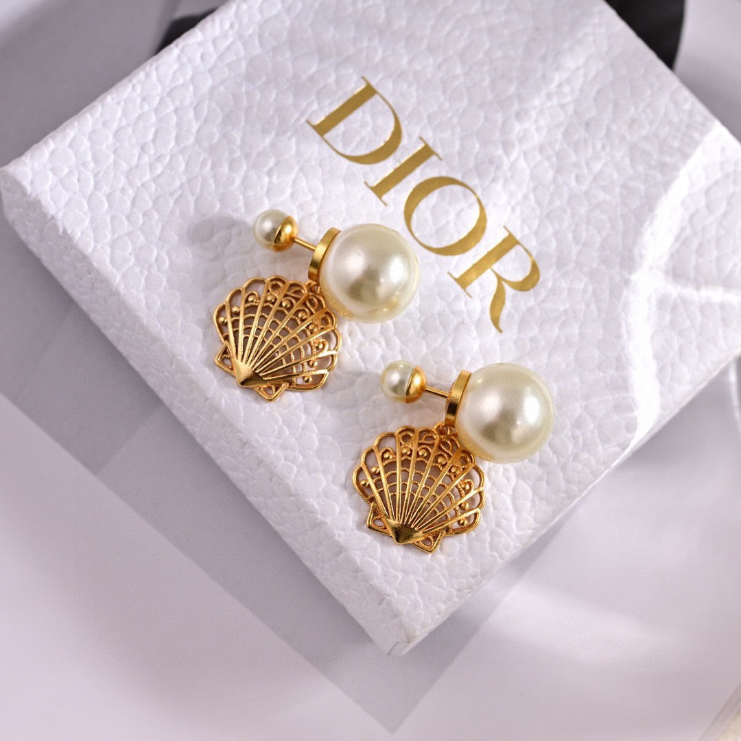 Martin Graham earrings in polished metal-tone – main product view