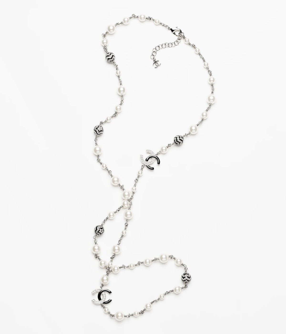 Martin Graham pendant necklace in polished metal-tone – main product view