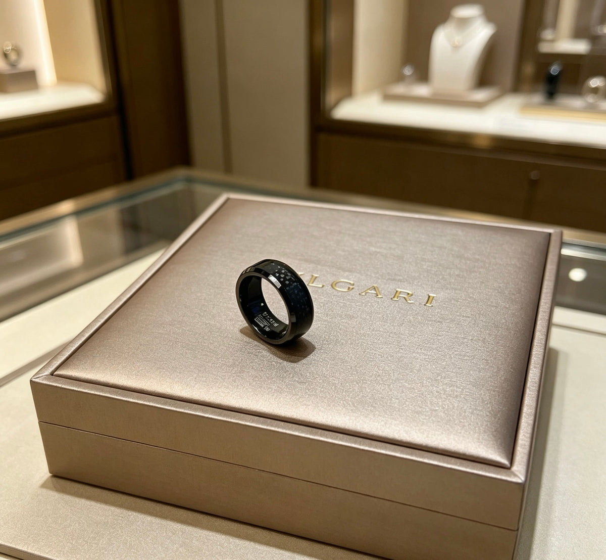 Martin Graham ring in polished metal-tone – main product view
