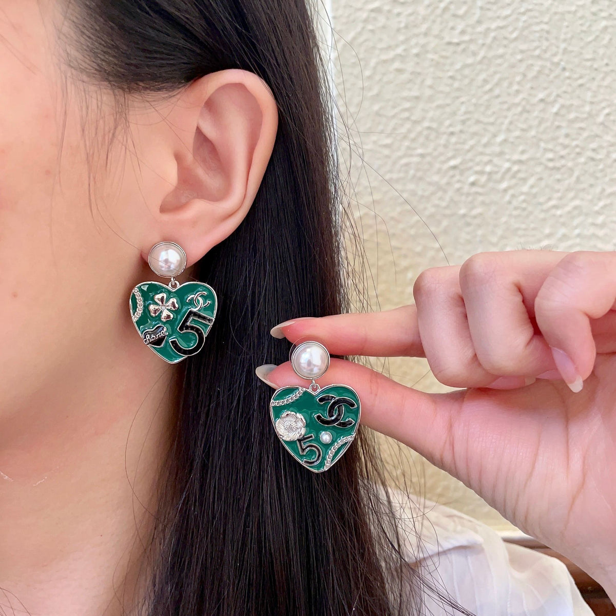 Martin Graham earrings in polished metal-tone – main product view
