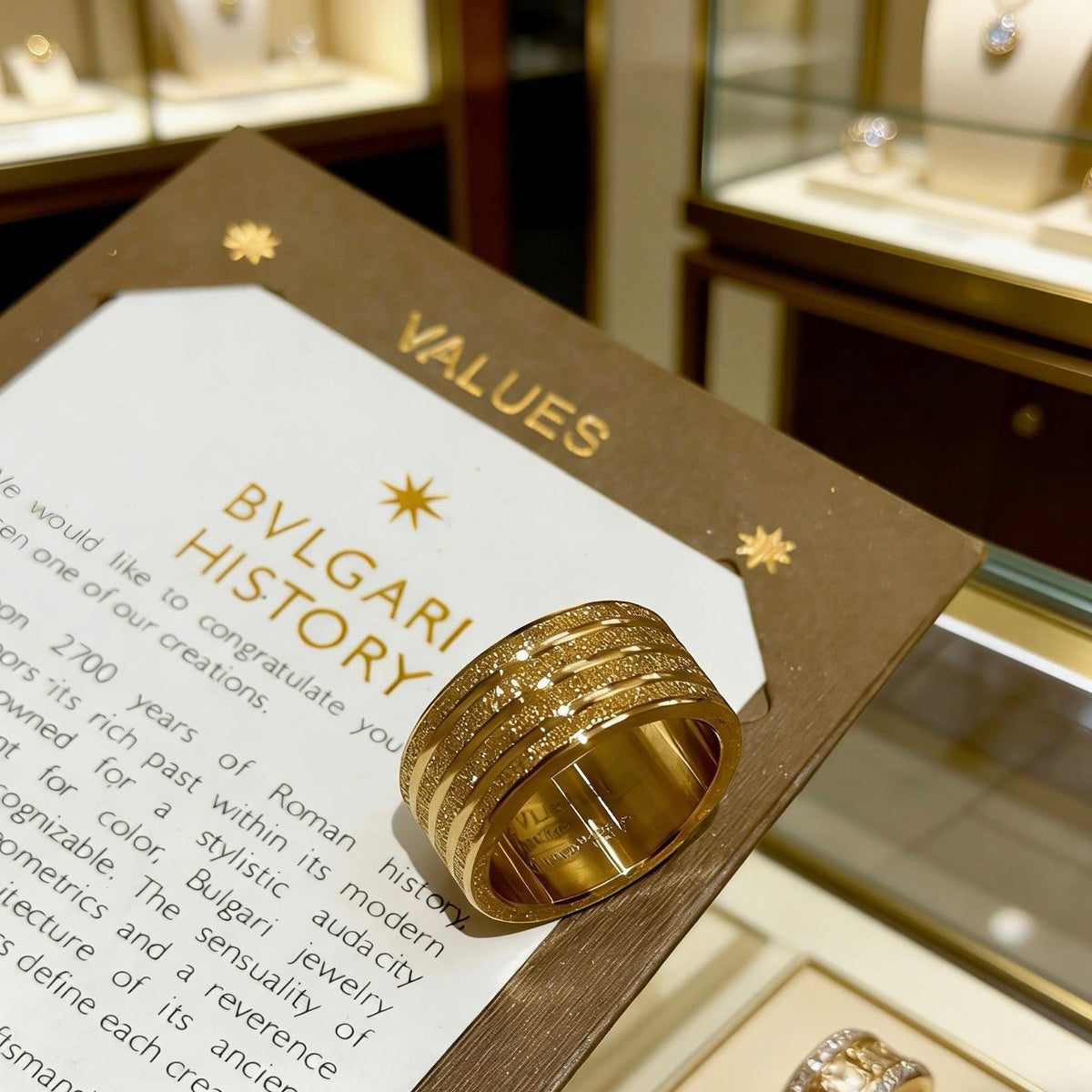 Martin Graham ring in polished metal-tone – main product view