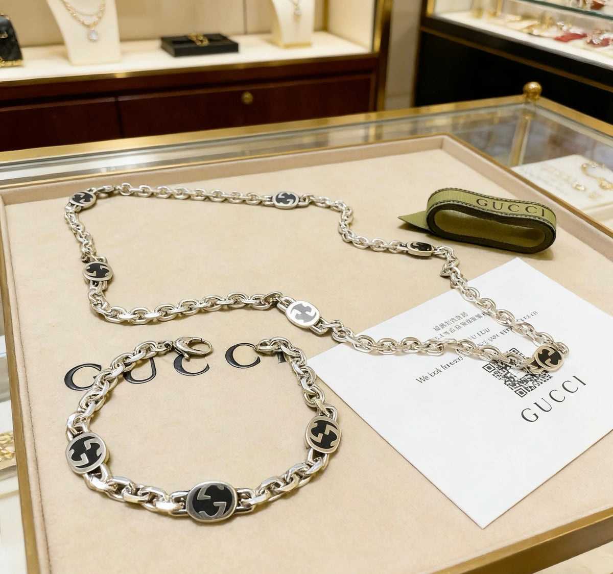 Martin Graham bracelet in polished metal-tone – main product view