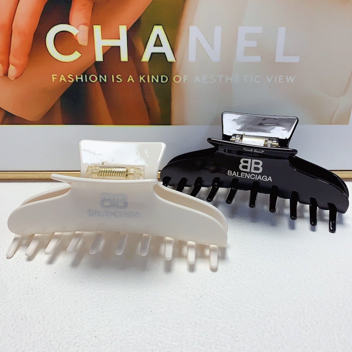 Martin Graham hair accessory in polished metal-tone – main product view