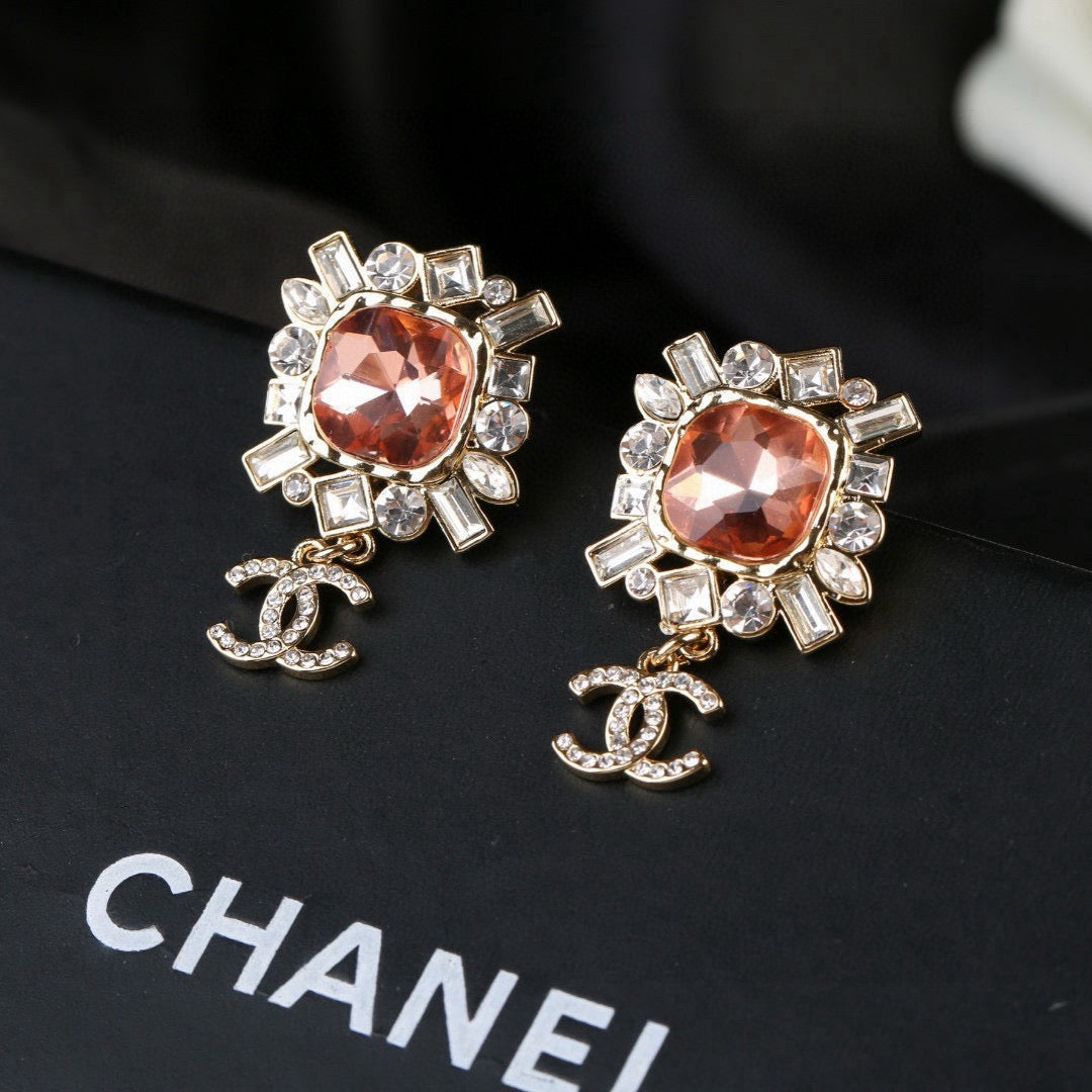 Martin Graham stud earrings in polished metal-tone – main product view
