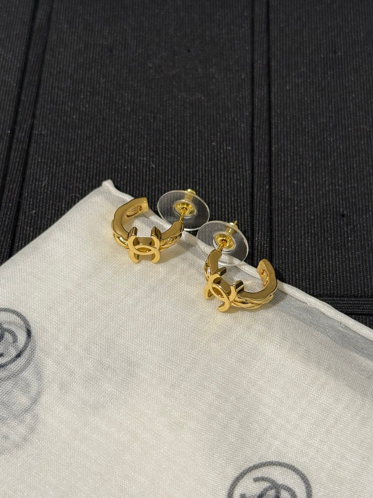 Martin Graham earrings in polished metal-tone – main product view
