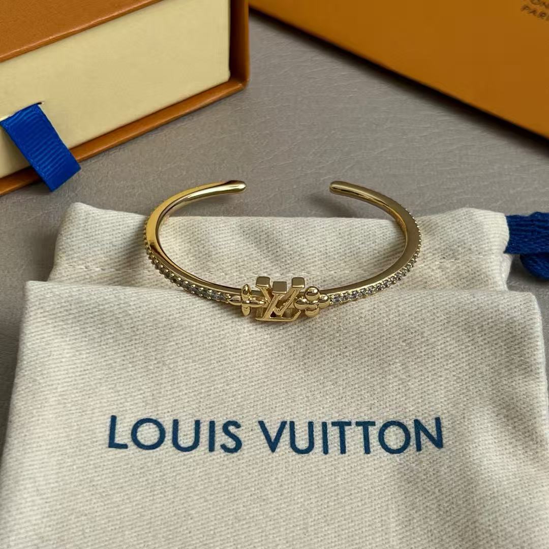 Martin Graham bangle in polished metal-tone – main product view