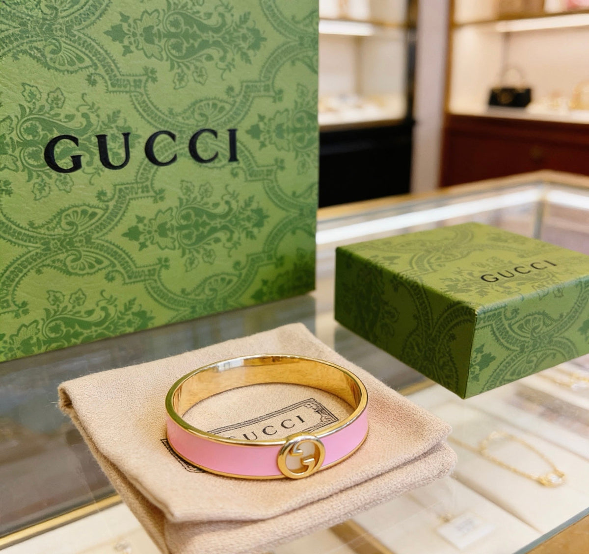 Martin Graham bangle in polished metal-tone – main product view